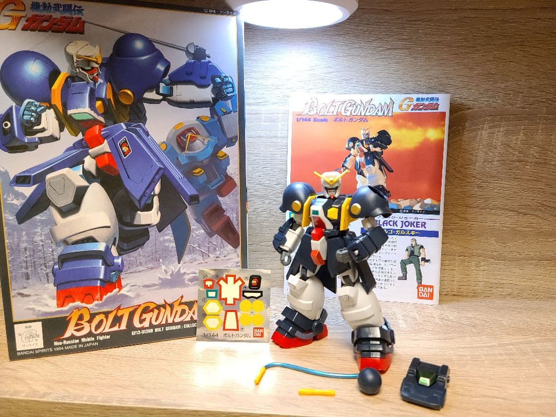 1/144 Gガンダム プラモデルセット (旧キット+Gフレーム3体)