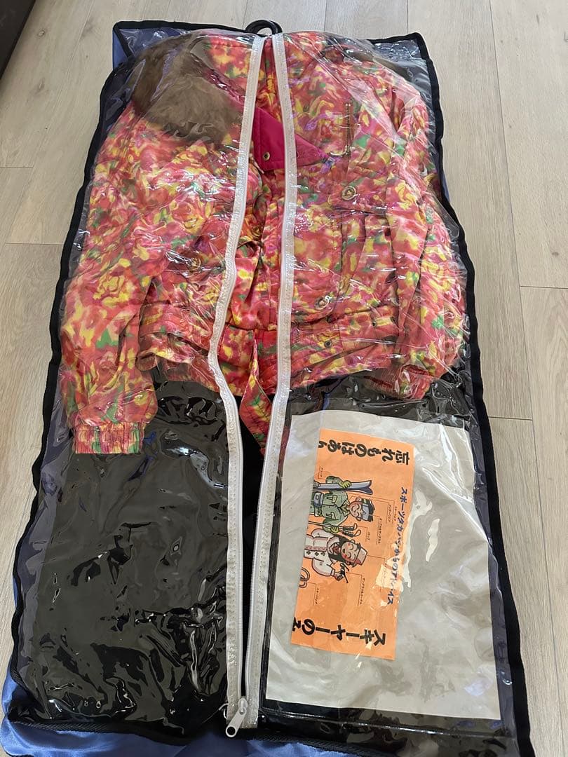 レトロスキーウェア 上下セット　付属品付き