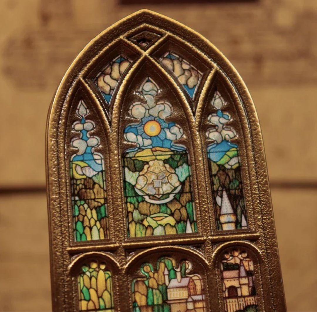 ハリー・ポッター 監督生の浴室 ステンドグラス 金属 インゴット