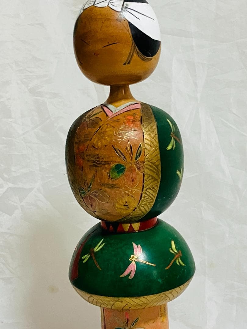 高橋はしめ　阿国歌舞伎　こけし　こけし人形　37センチ