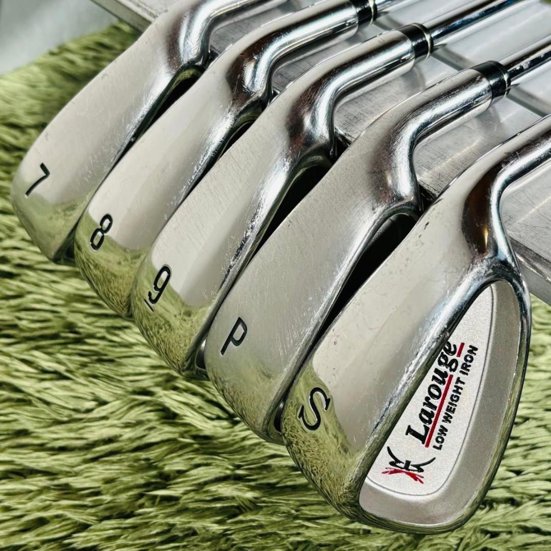 Larouge ラルージュ 9本セット メンズゴルフ 初心者 入門 大人気モデル