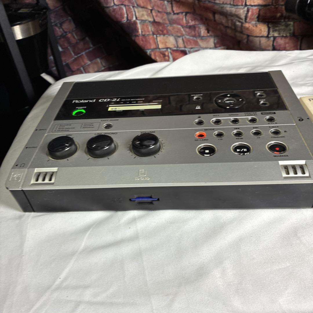 美品！Roland CD-2i SD/CDレコーダー専用ケース付き