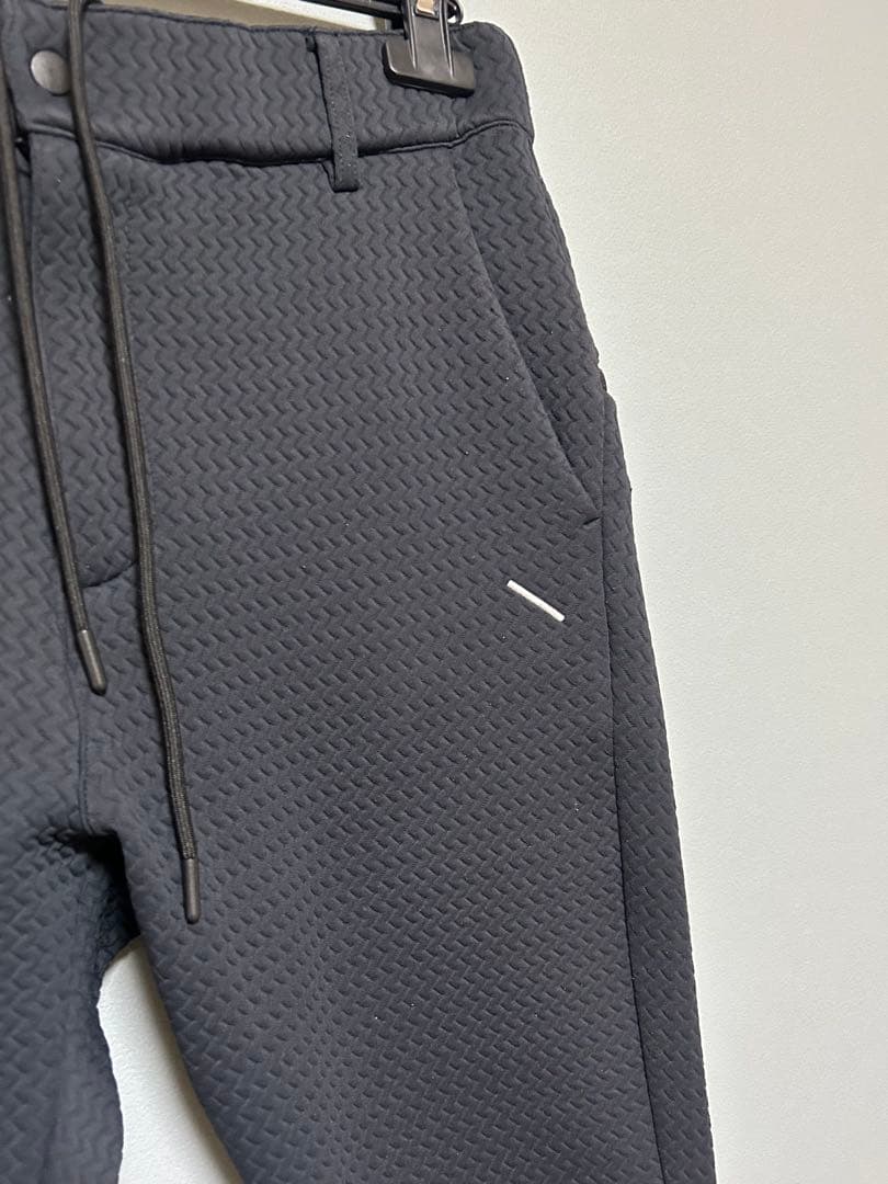 【極美品】サタデーズ ニューヨーク キルト ジョガーパンツ ゴルフ ブラック L