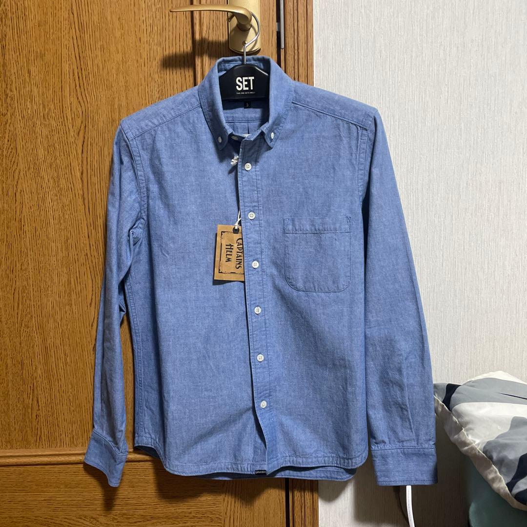 試着のみ キャプテンズヘルム オックスフォード シャツ ラリー スミス カスタム