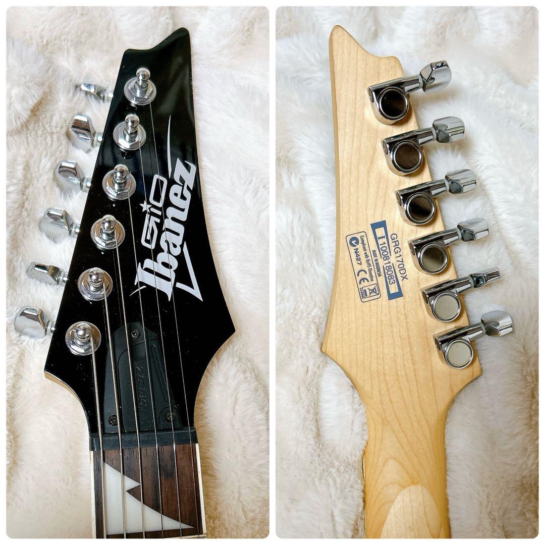 Ibanez GRG170DX エレキギター ブラック アイバニーズ ケース付き