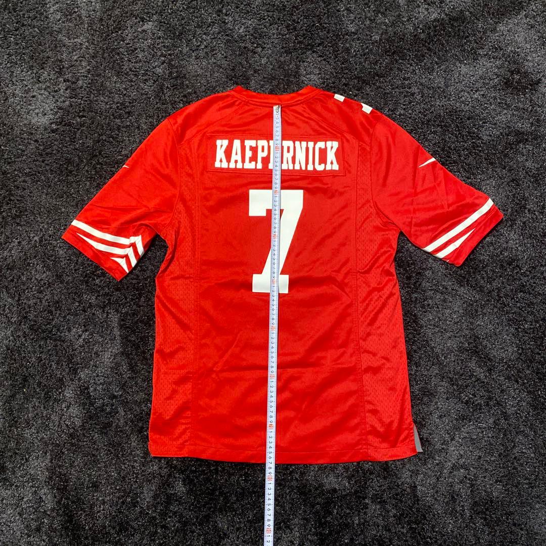 訳有ほぼ未使用 説明必読 NFL 49ERSキャパニック ジャージ ミニヘル付