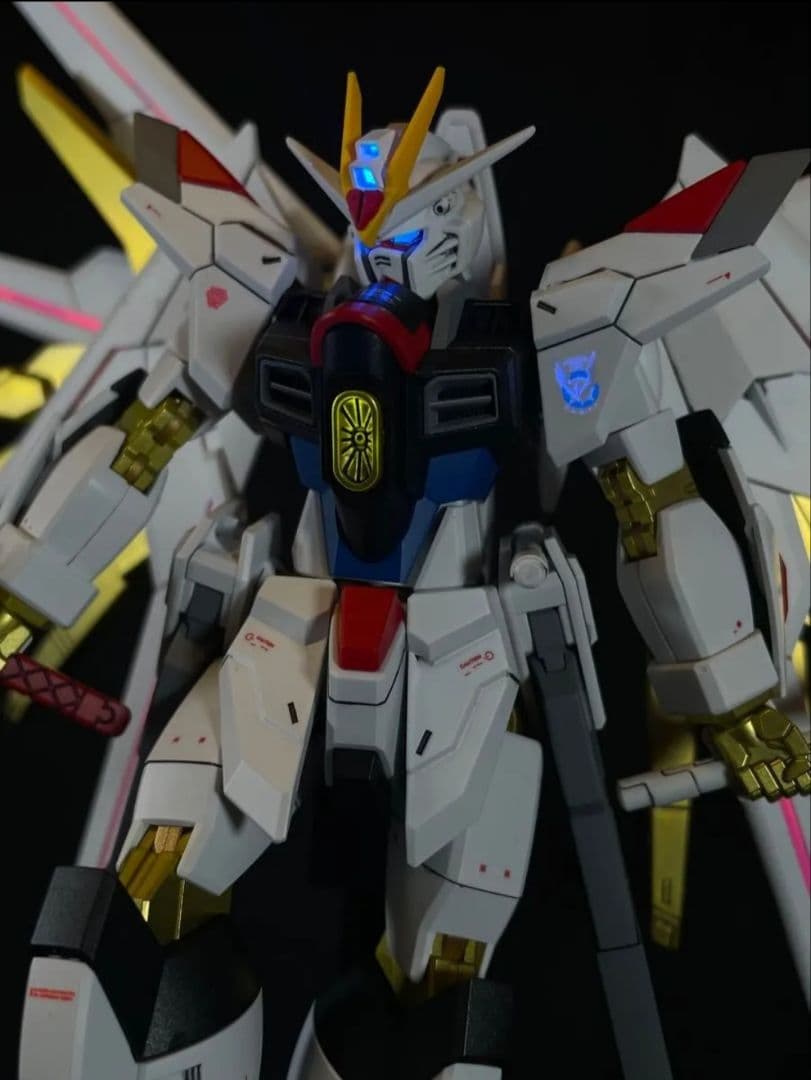 HG　1/144 マイティーストライクフリーダムガンダム　完成品　塗装品