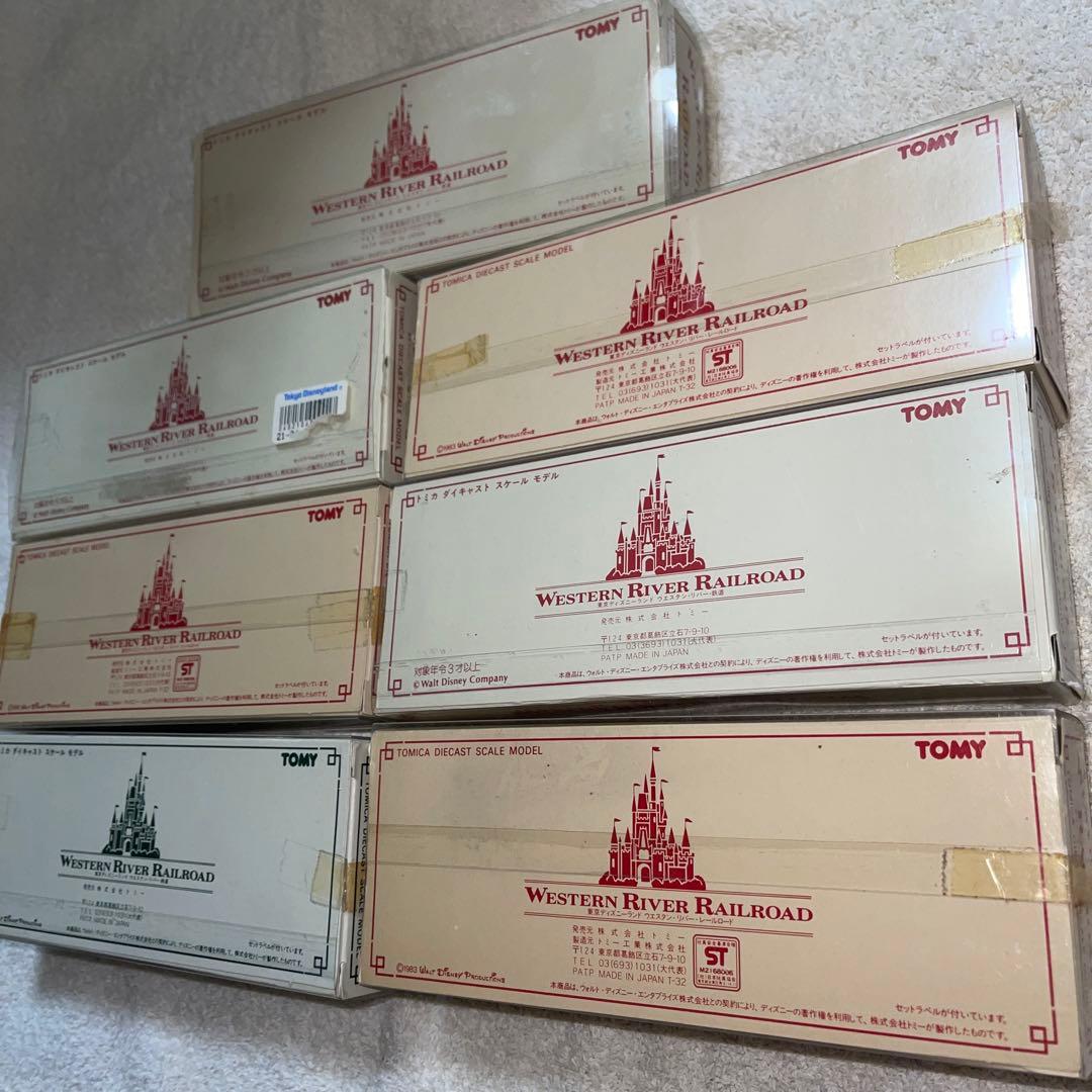 ウエスタンリバー鉄道ダイキャストスケールモデル　7台セット