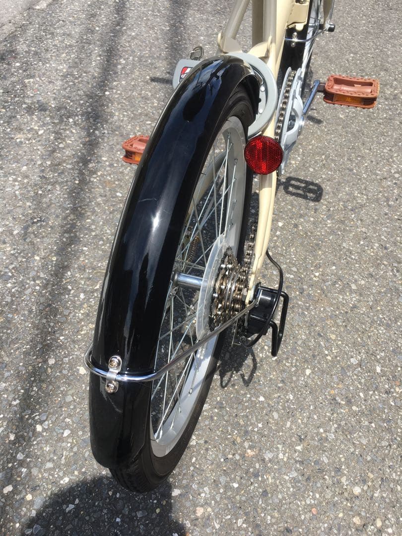 折りたたみ 自転車 ブラウン 茶色 20インチ 美品 綺麗 折り畳み 小径車