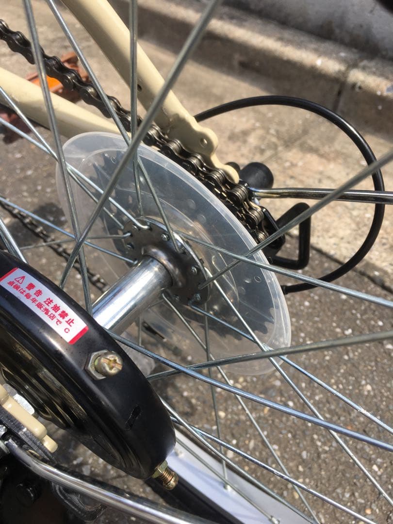 折りたたみ 自転車 ブラウン 茶色 20インチ 美品 綺麗 折り畳み 小径車