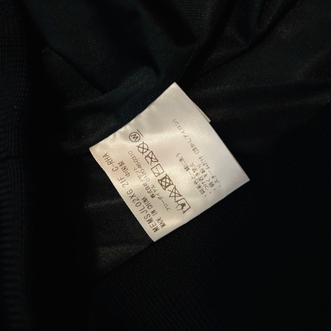 【極美品】V12×マンシングウェア　m12 セーター　ブラック　総柄　ロゴ