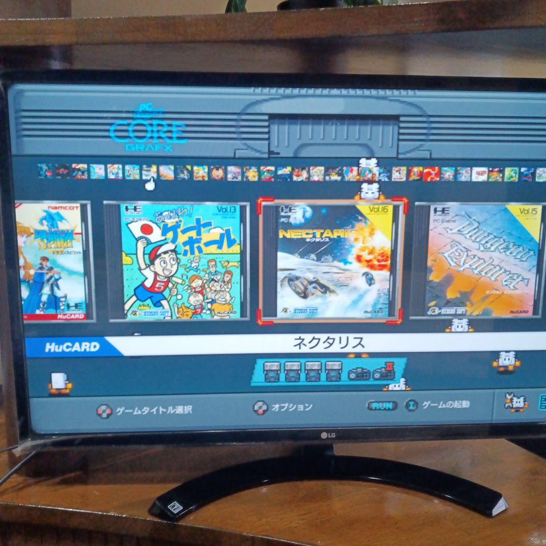 PC Engine mini 美品動作確認済みゲーム多数