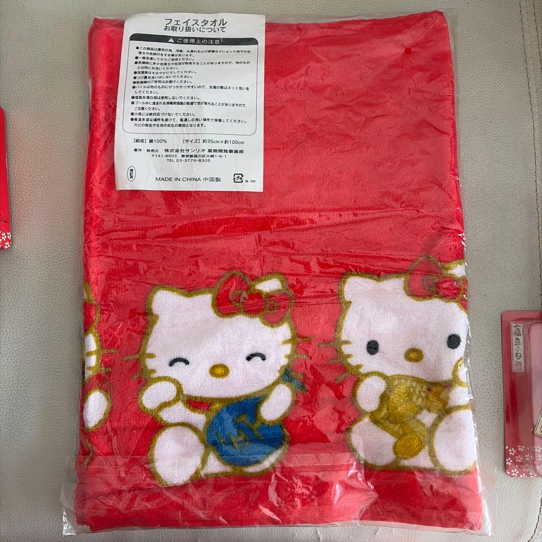 2007年 サンリオ ハローキティ 【新品】七福きてぃねこ まとめ売り