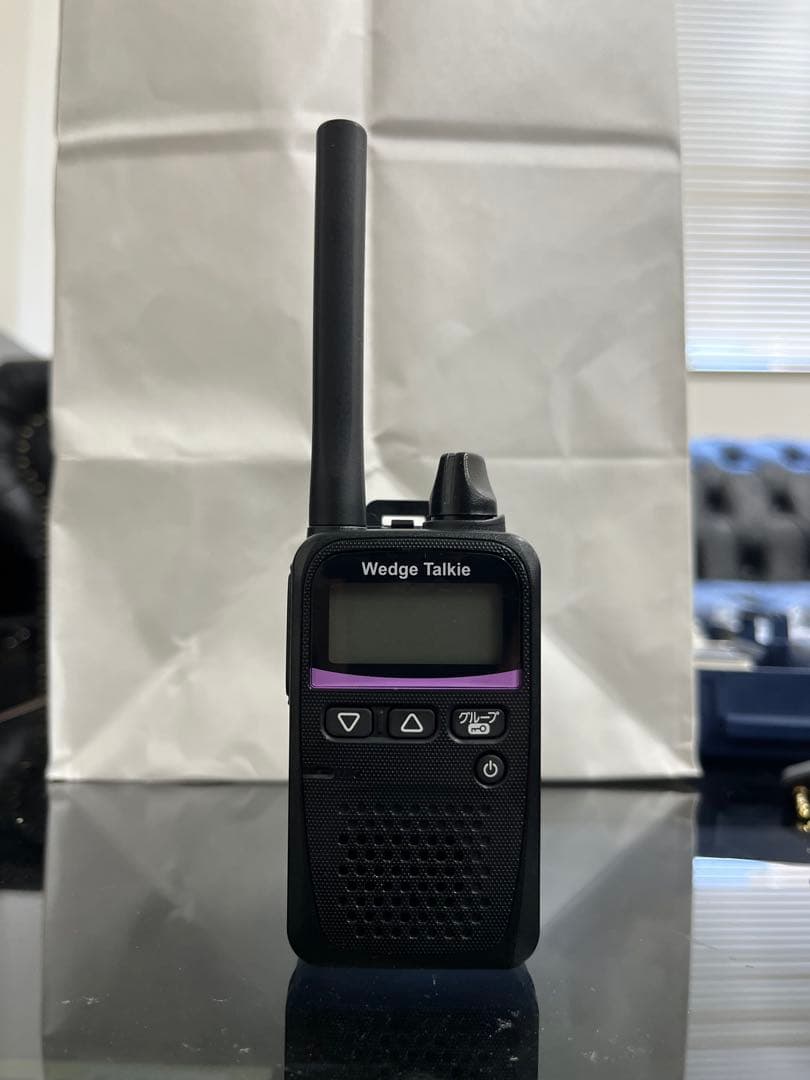 特定小電力トランシーバー ウェッジトーキー5台セット　イヤホン付属　送料無料