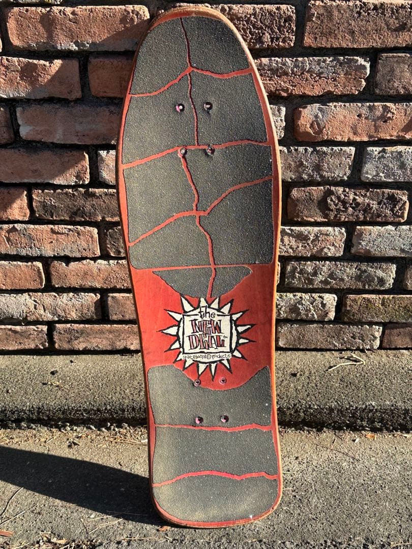 New Deal エド・テンプルトン　1990スケートボードデッキ CATモデル