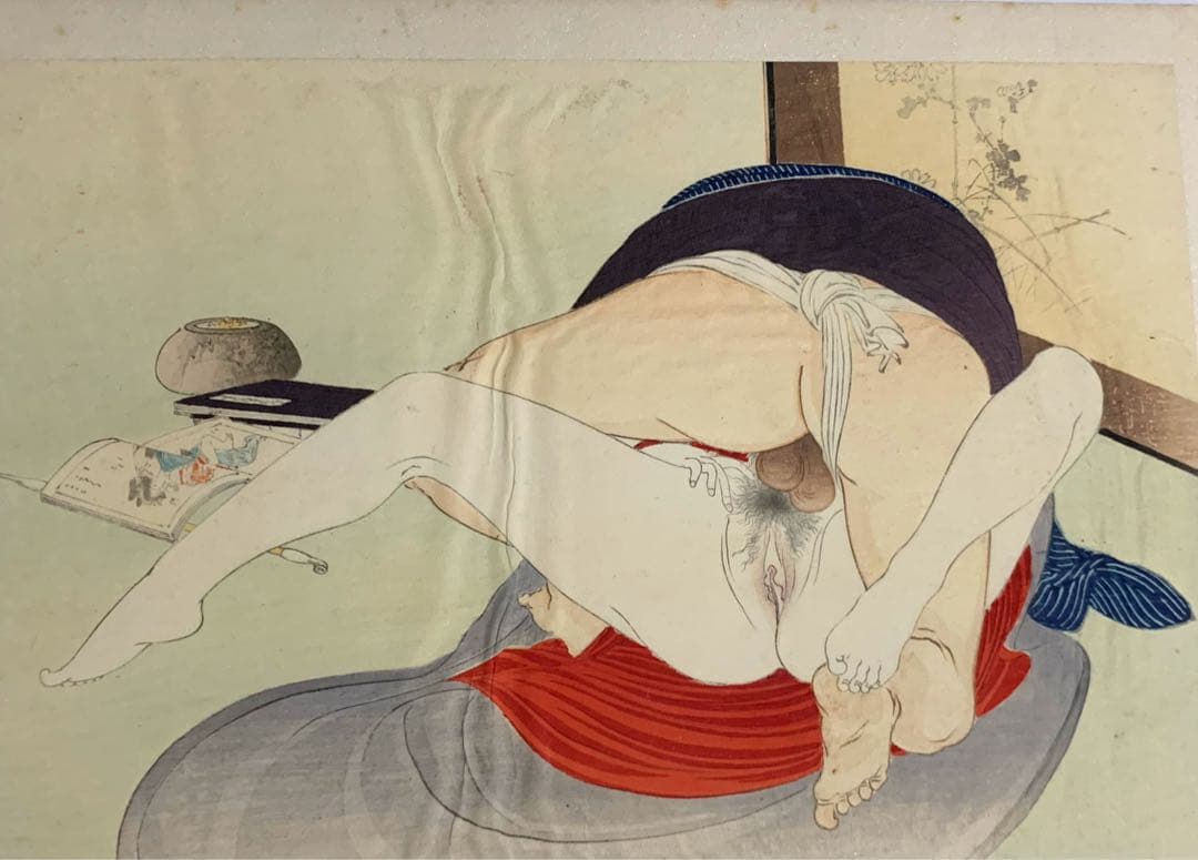 春画 枕絵十ニ図