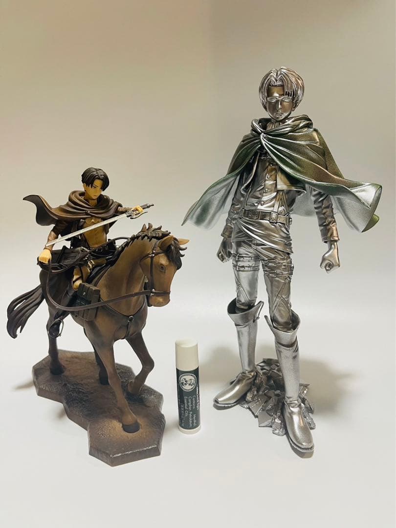 【7個セット】進撃の巨人、リヴァイ、ドラゴンボール、18号、鬼滅など、フィギュア