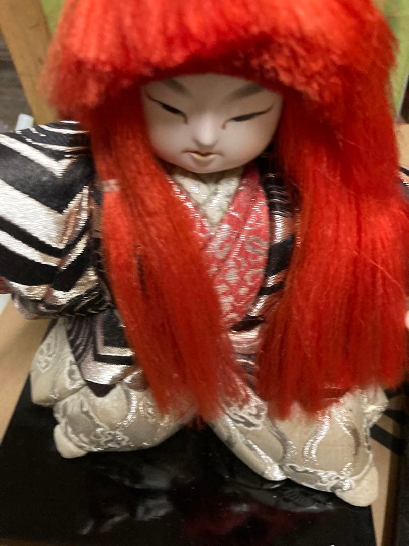 赤歌舞伎　白歌舞伎　人形