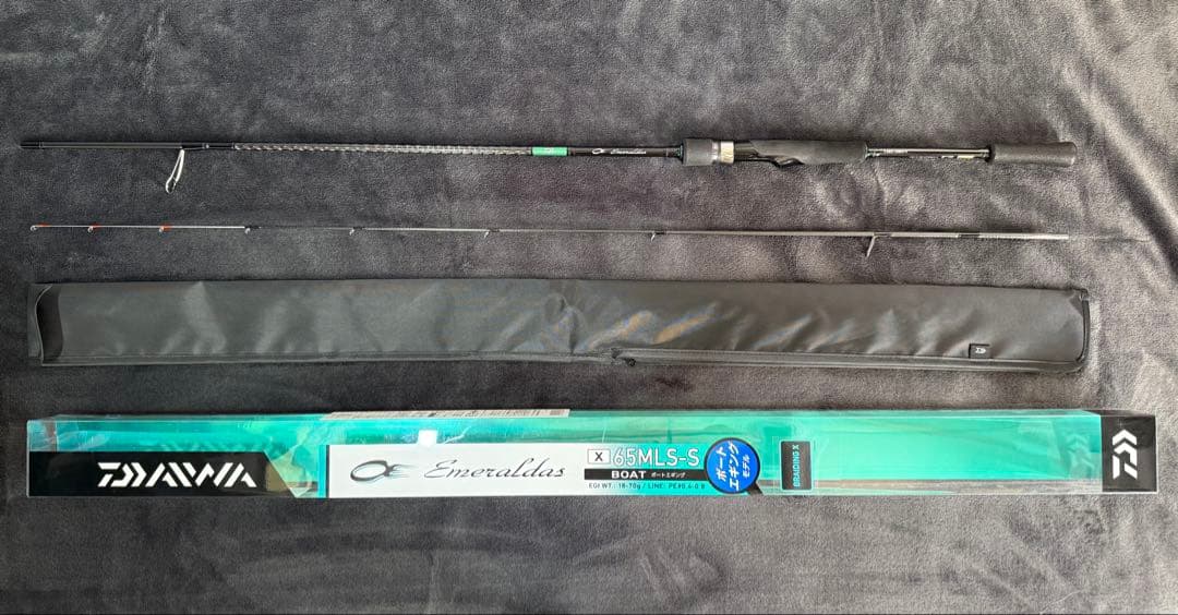 ダイワ エメラルダス ボート X 65MLS-S No824 ティップラン