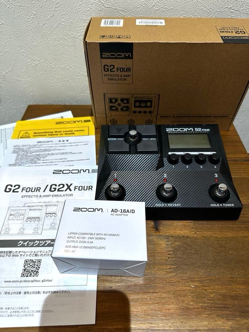 【箱付美品】ZOOM G2 FOUR ギターエフェクター