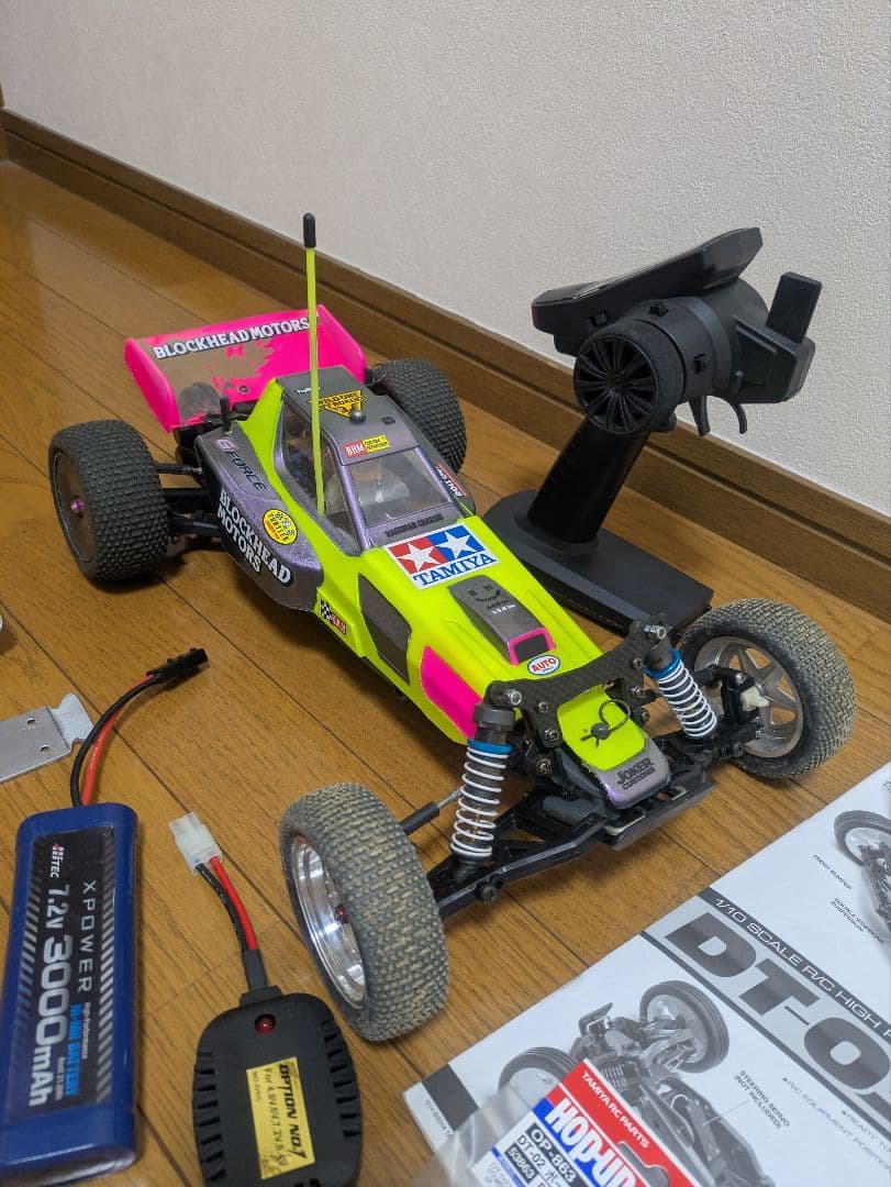 ジ*ン様 Tamiya DT-03 ホビーラジコン レーシングファイターカスタム
