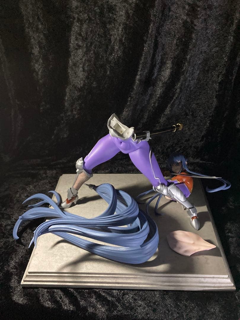 塗装完成品 nomake ガレージキット 対魔忍 秋山凛子