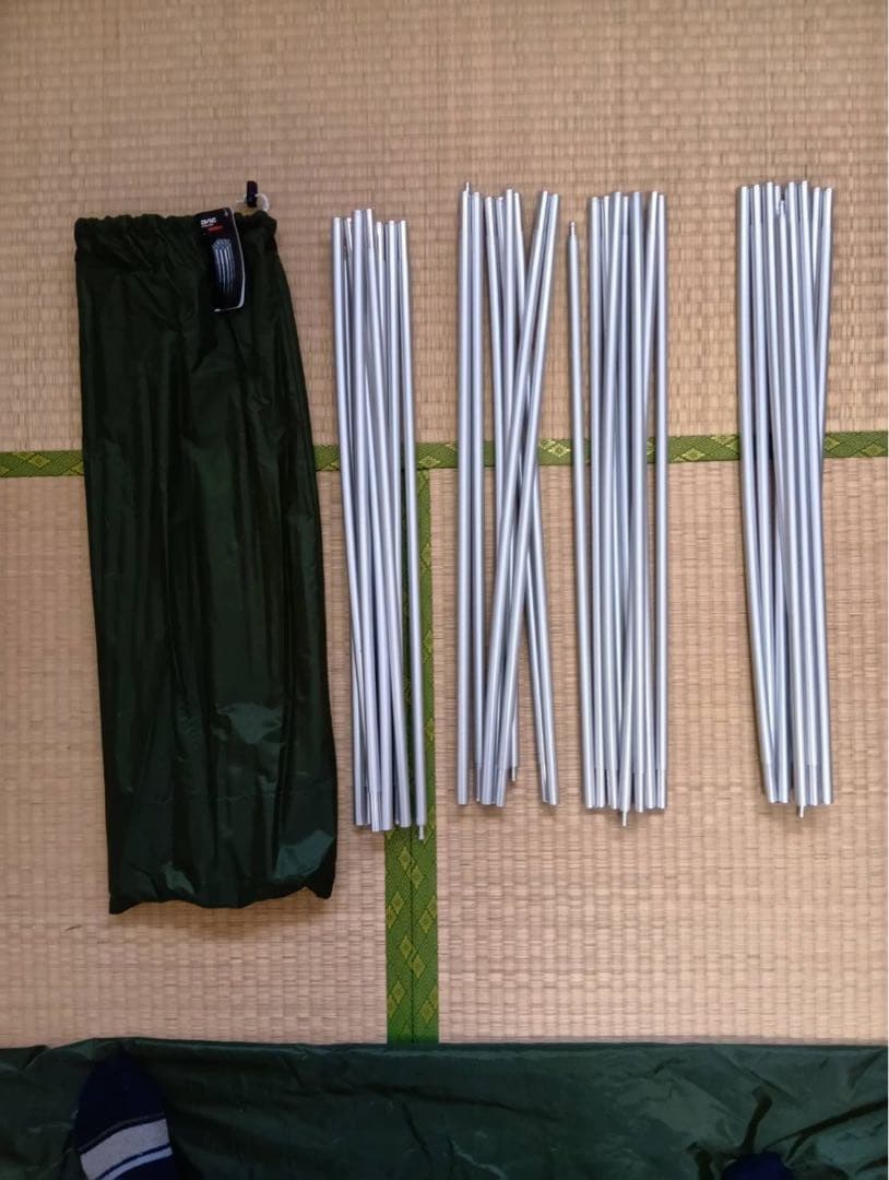 DoDカマボコテント3Mセット　カーキ