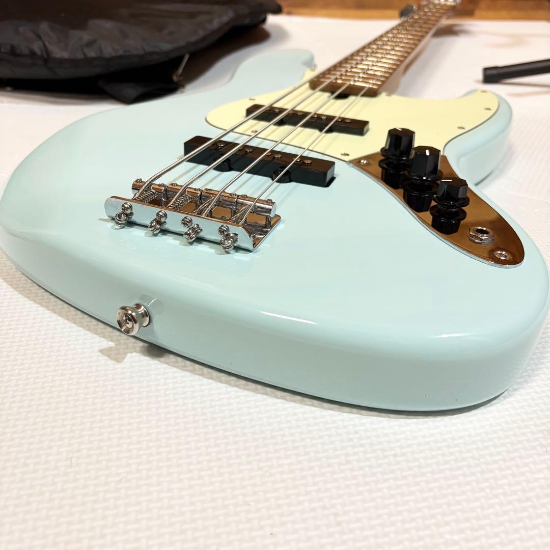 【極美品】Bacchus バッカス BJB-1-RSM/M ジャズベース