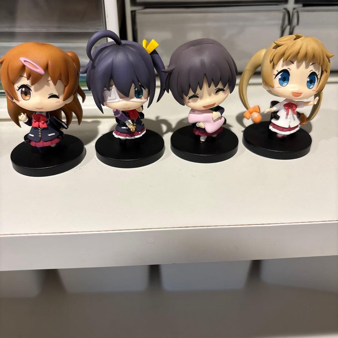 中二病でも恋がしたい デフォルメフィギュア4体セット