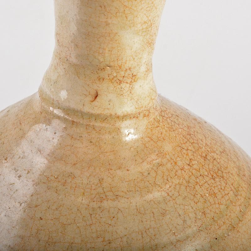 朝鮮美術　李朝　高麗白磁　碗口瓶　V　R7439