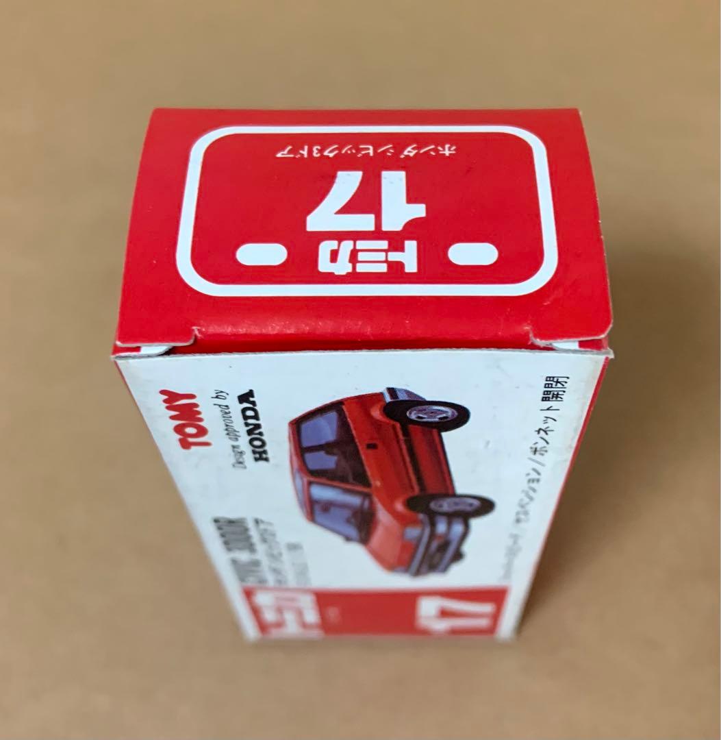 赤箱　トミカ17　アイアイアド　ホンダ シビック3ドア　日本製　ワンダーランド