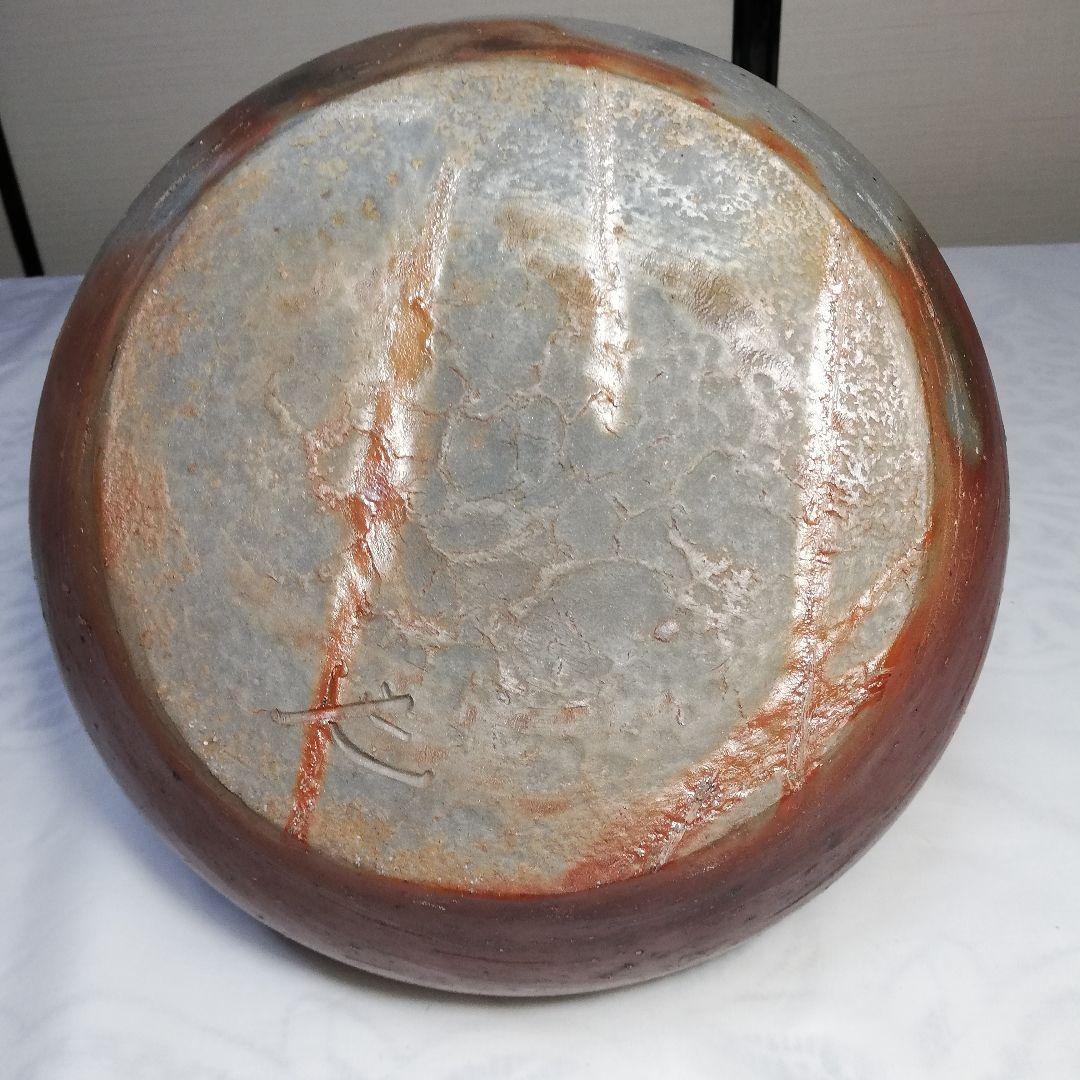 備前焼 壺 壷 花入 花器 フラワーベース 花瓶 花生 華道具 胡麻 桟切 緋襷