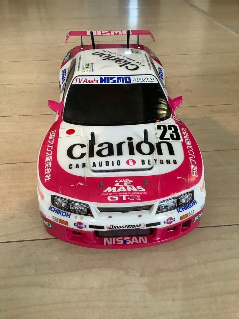 タミヤ　TAMIYA RCカー　クラリオンニスモ　GT-R LM 1/24