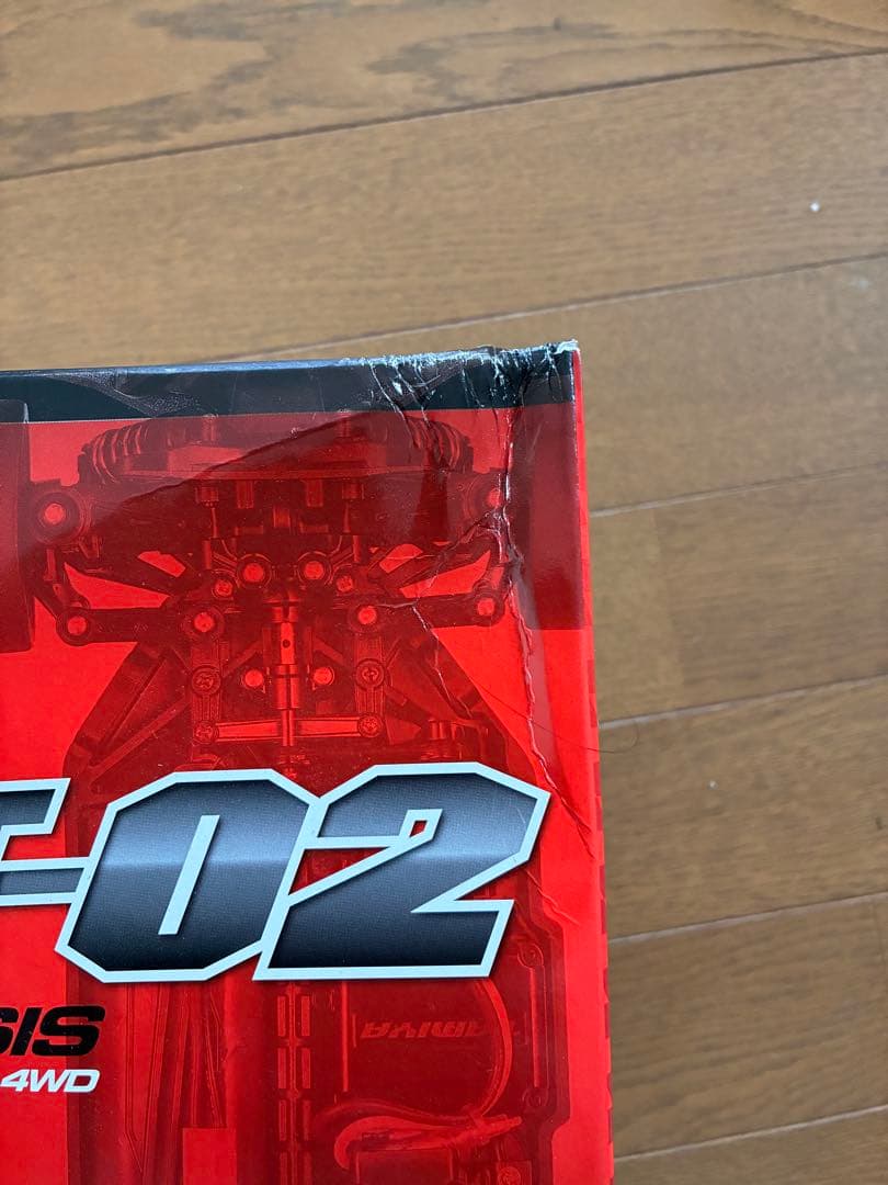 【寄付付き・箱角打ち】Tamiya TT-02 シャーシ