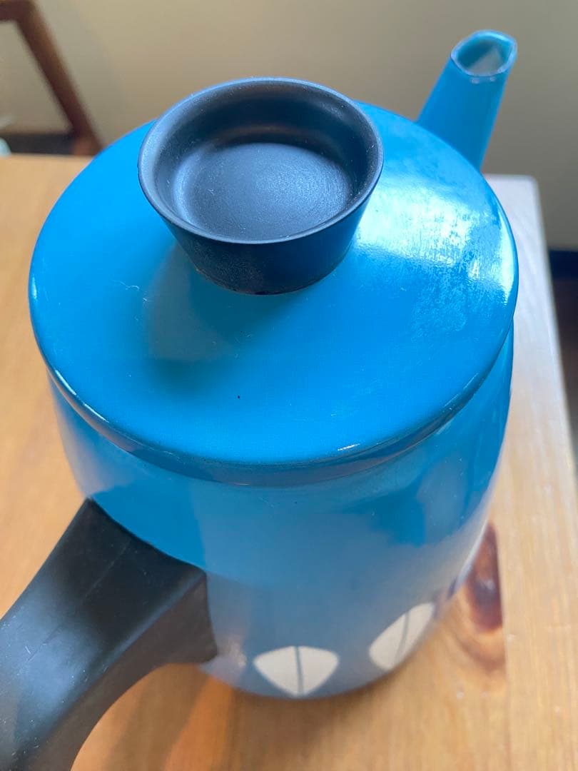 キャサリンホルム　ケトル　青　北欧　ヴィンテージ　アンティーク