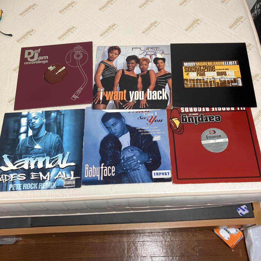 送料込み　ヒップホップレコードまとめ売り約60枚　おまけ付き