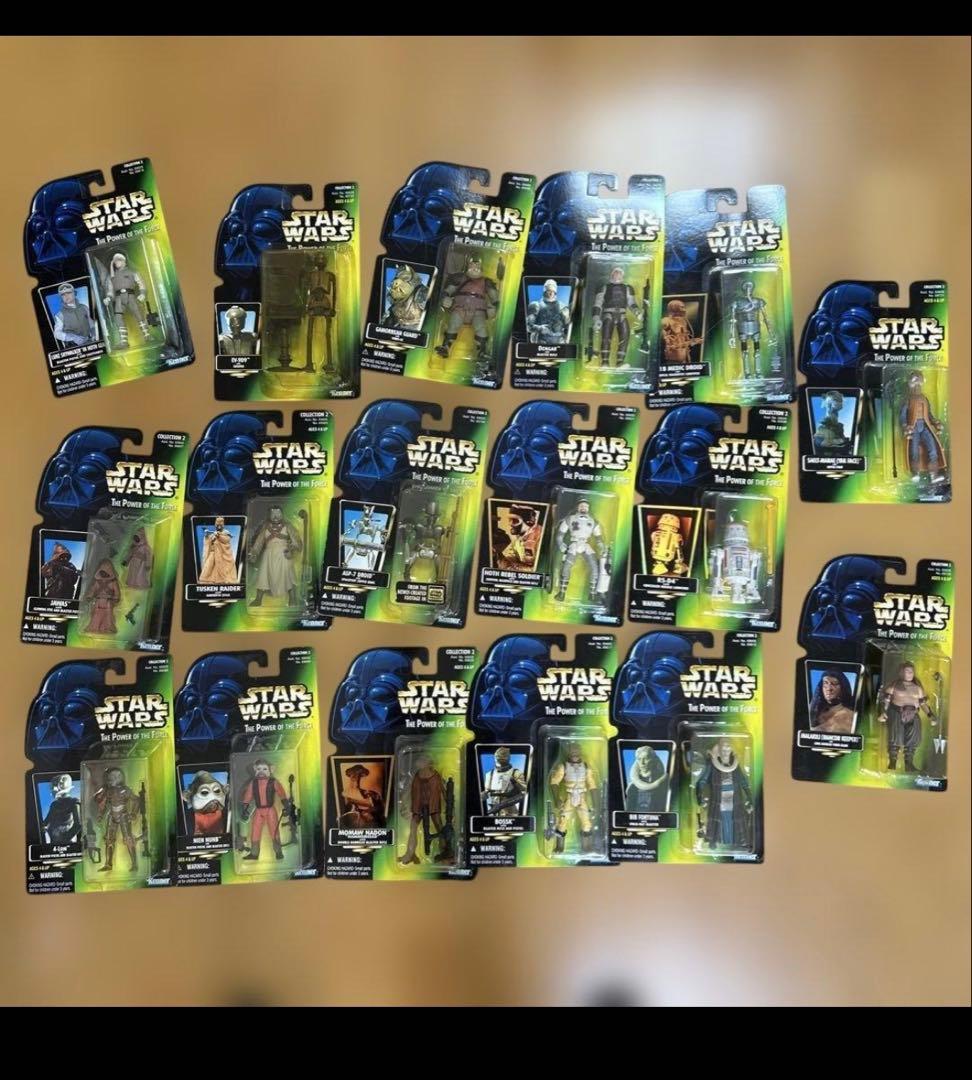 スターウォーズ　パワーオブザジェダイ　ベーシック　フィギュア　18種20個セット