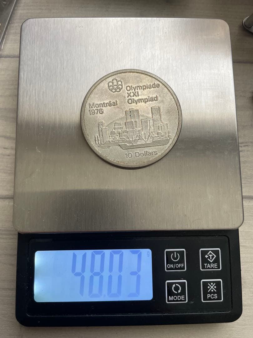 1973年 カナダ モントリオールオリンピック記念 10ドル銀貨 モントリオール