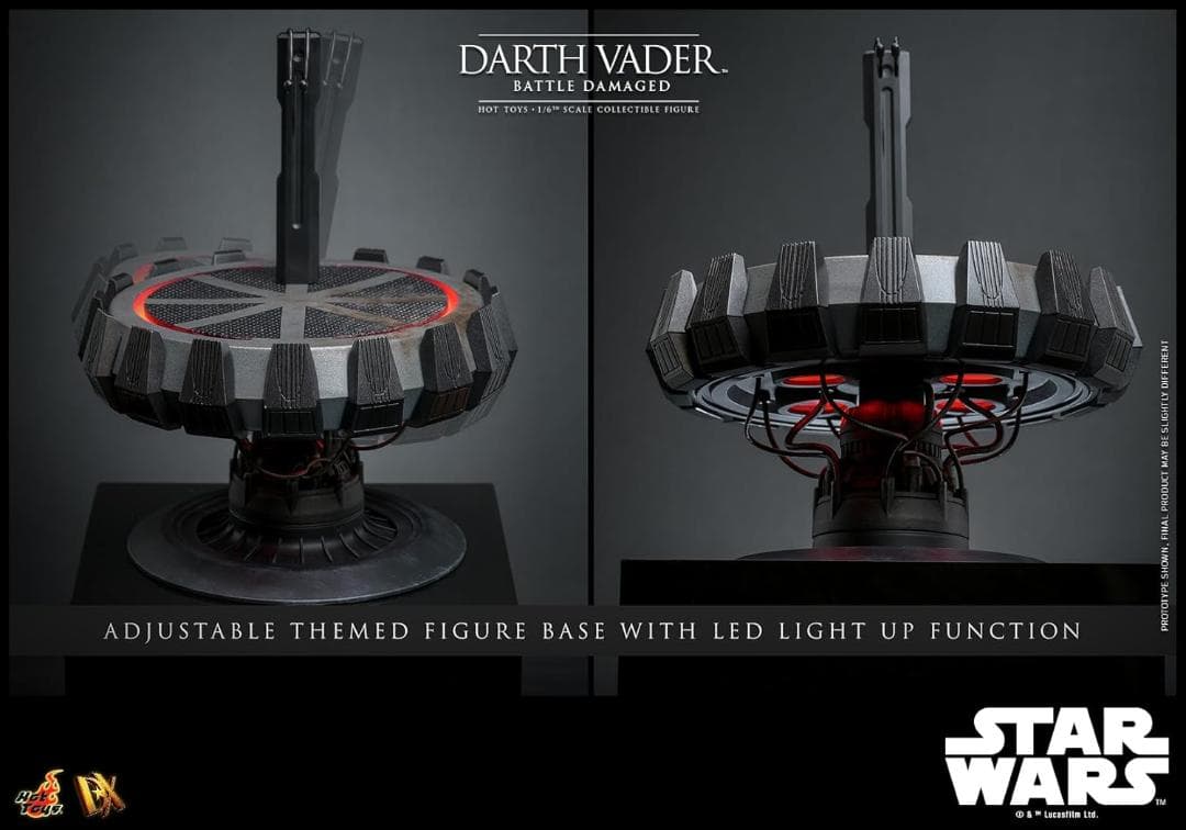 ムービーマスターピースDX スターウォーズ ダース・ベイダー(バトルダメージ)