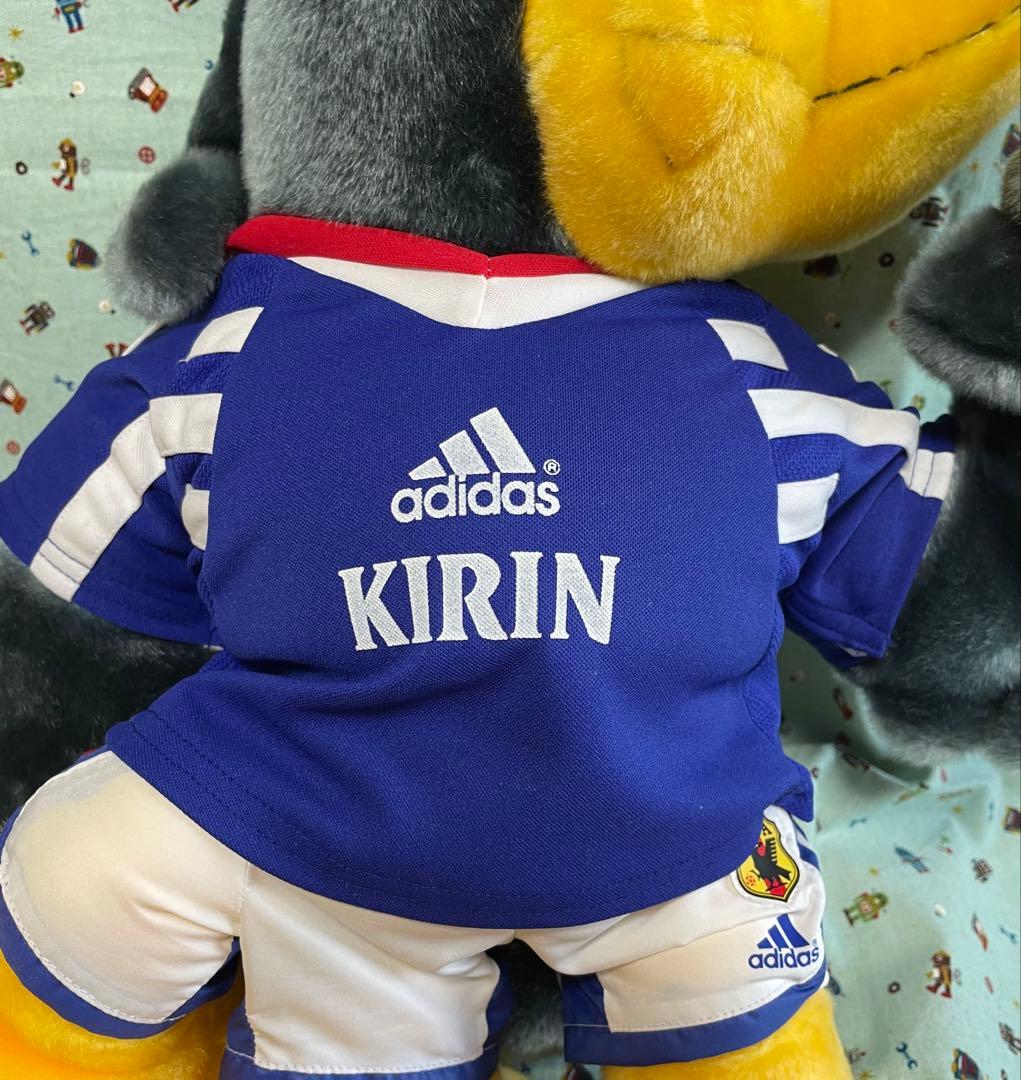 サッカー ヤタガラスぬいぐるみ adidas KIRIN