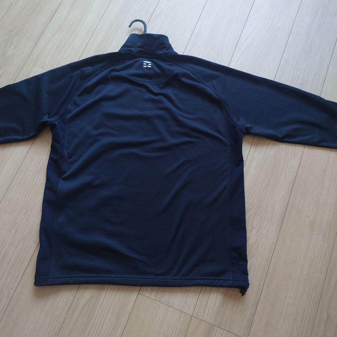 FIDES GOLF ブラック ハーフジップ セーター