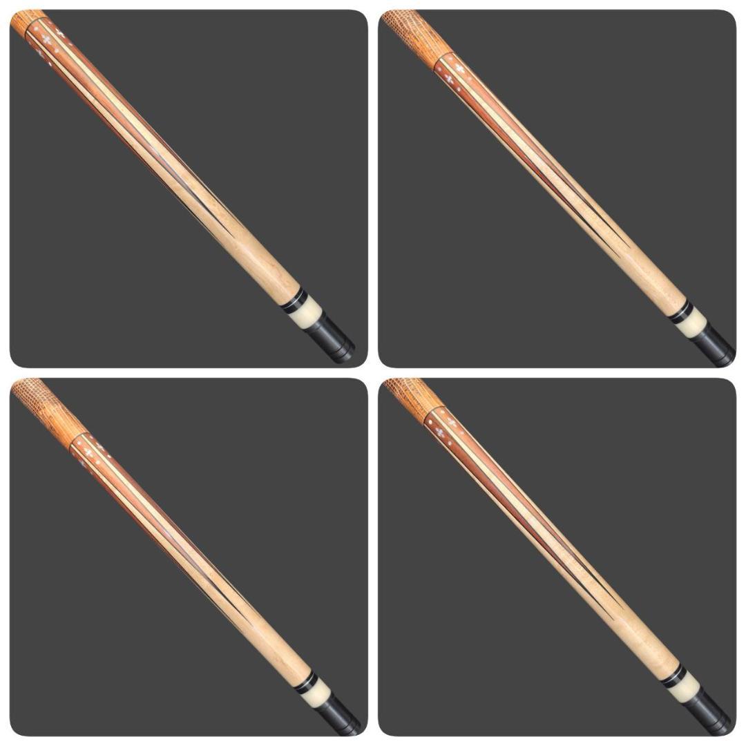 ADAM アダム ビリヤード キュー CL-5 トカゲ革 美品 MH284