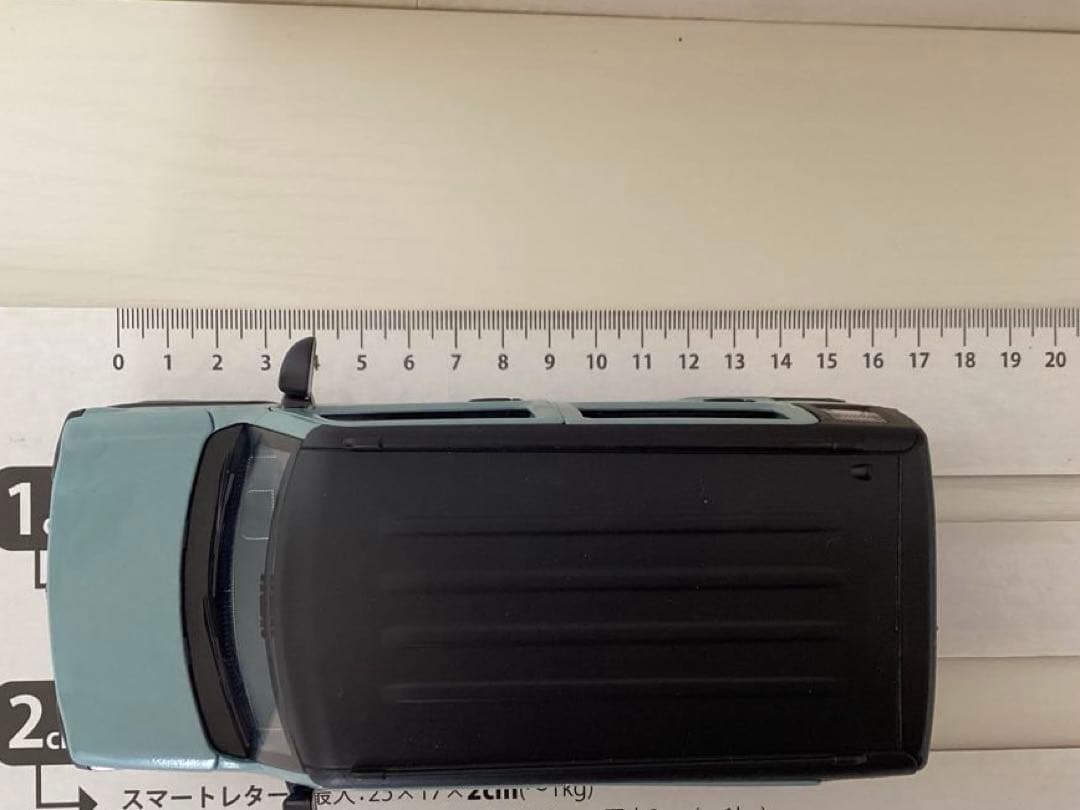 スズキ ハスラー タフワイルド風　オフブルー