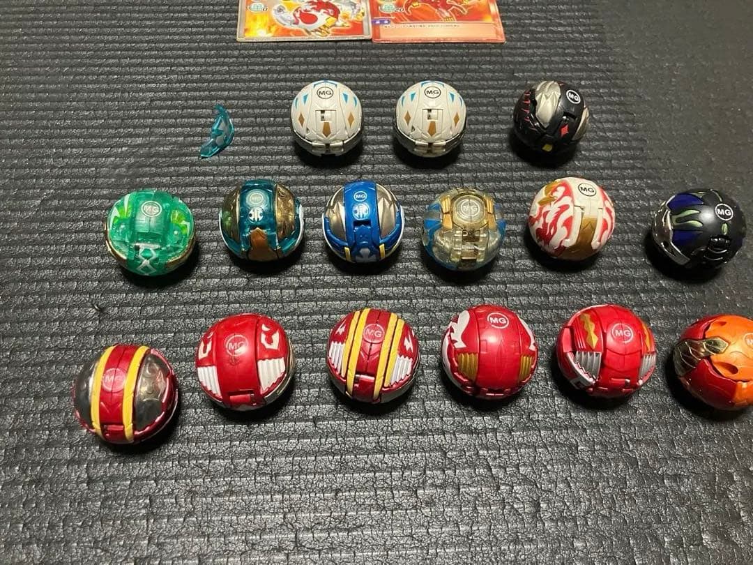 爆丸 セット まとめ売り カード付き 現状品 15体セット