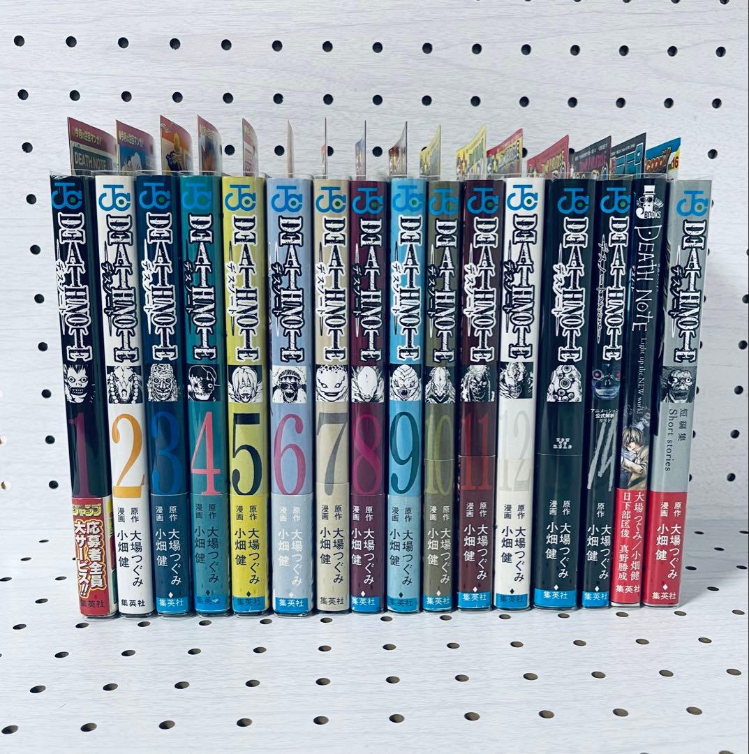 【全巻初版】デスノート DEATHNOTE 【帯☆チラシ付き】 + おまけ