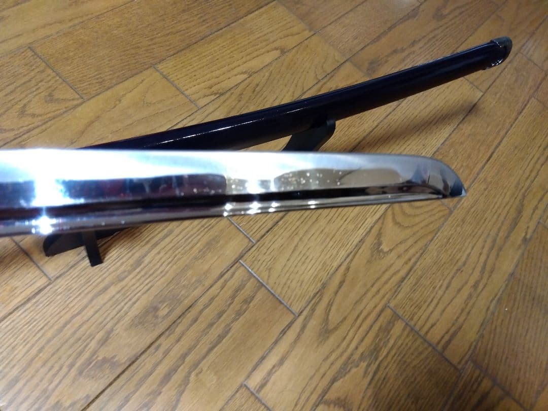 織田信長　レプリカ　模造刀と織田信長　家紋入り刀置き