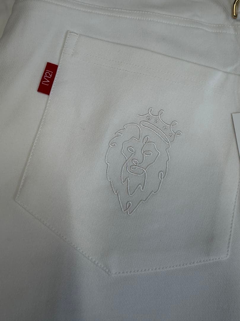 新品正規品【V12/XL】STYLE PANTSテーパードパンツストレッチゴルフ