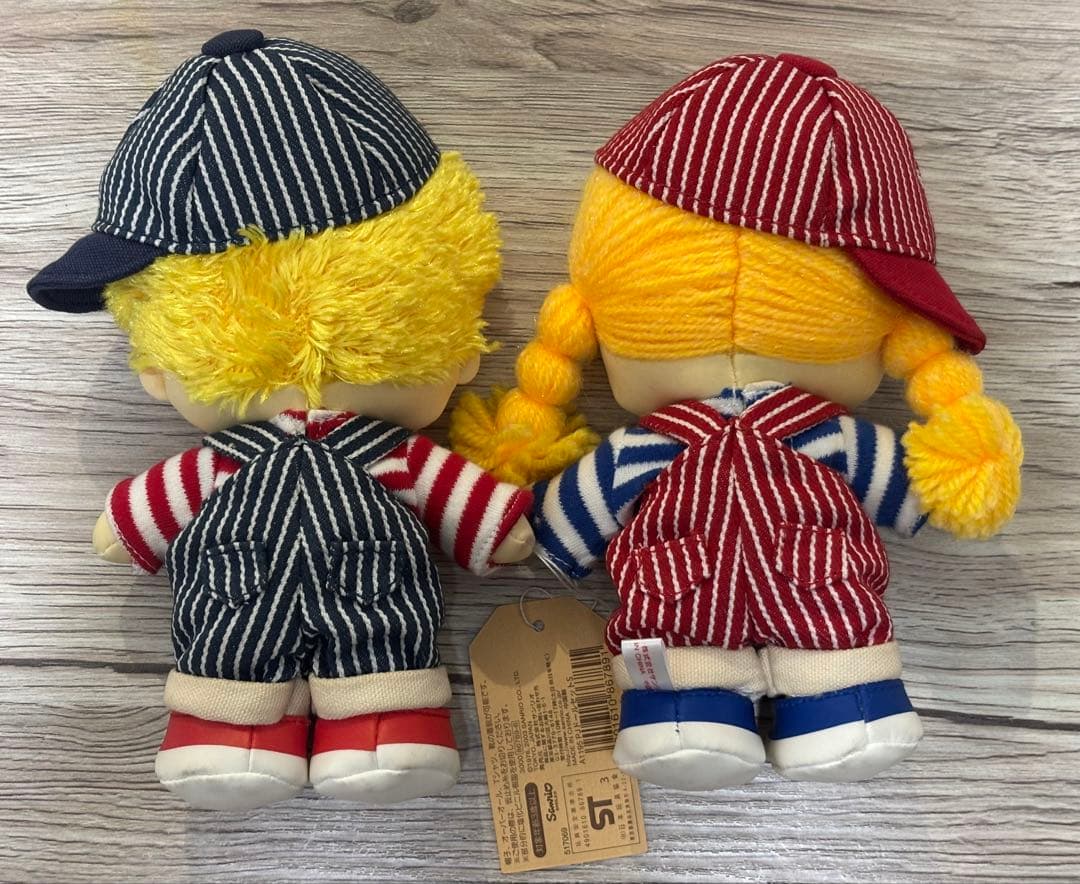 新品未使用 パティ＆ジミー PATTY&JIMMYぬいぐるみ ドールセット