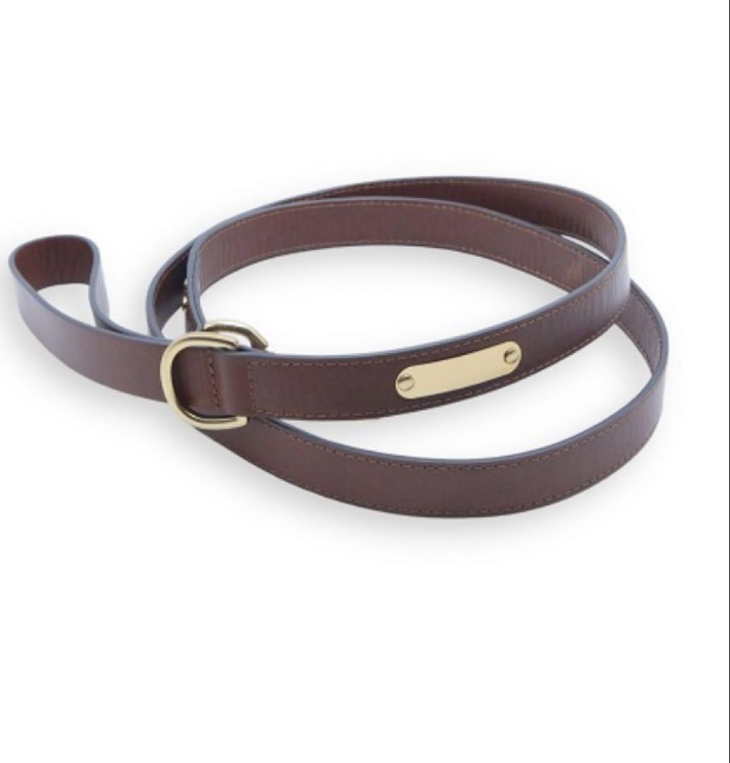 【新品未使用】【値下げ中】Polo Ralph Lauren 犬用リードブラウン