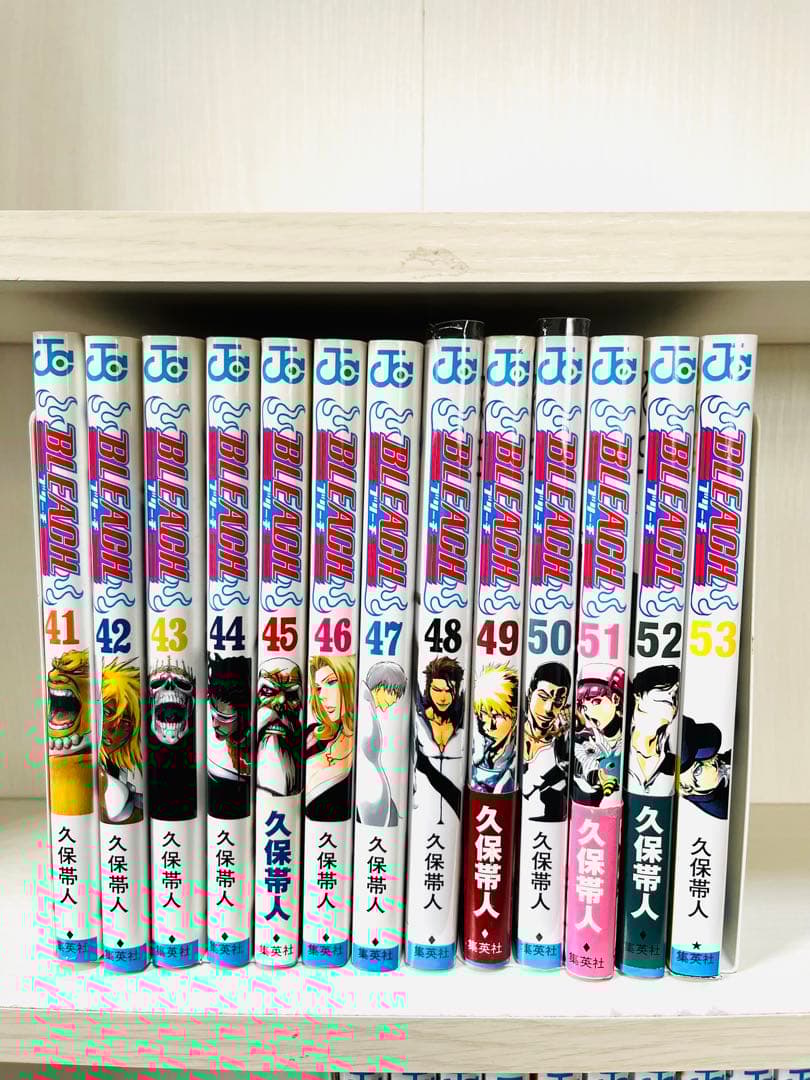 BLEACH 全巻セット 1〜74巻　1〜53巻 初版　後半巻ほぼ新品